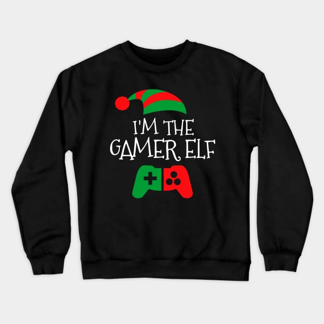 I Am The Gamer ELF Crewneck Sweatshirt by creativedn7